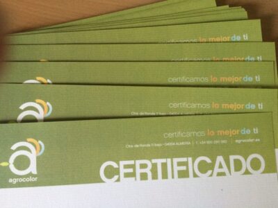 certificado de conformidad