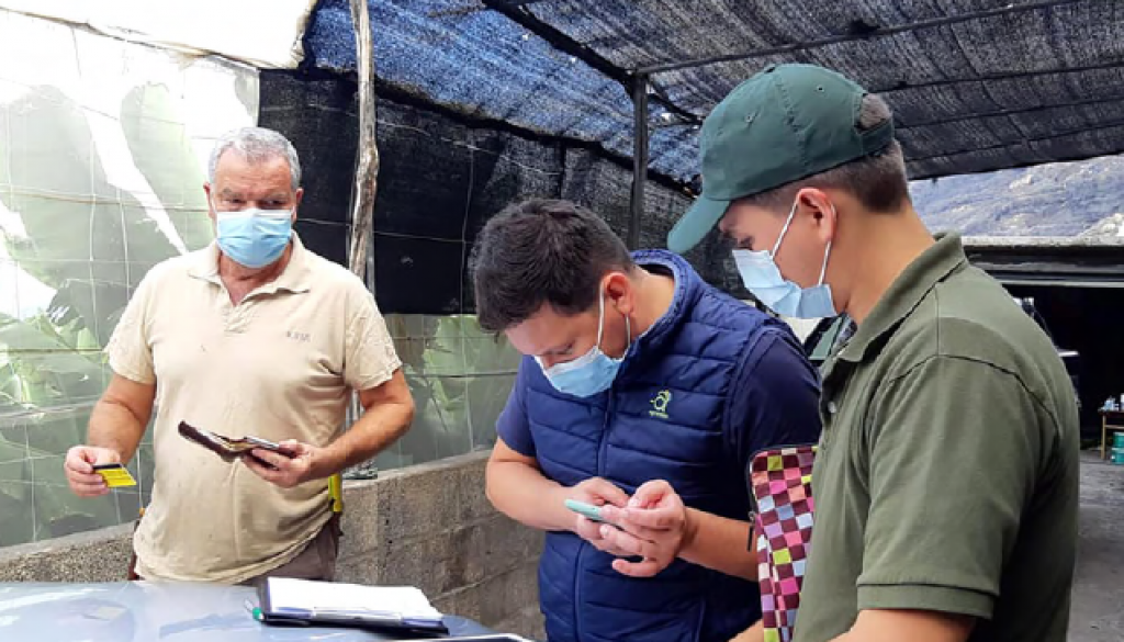AGROCOLOR SOLIDARIO CON LOS PRODUCTORES DE LA PALMA